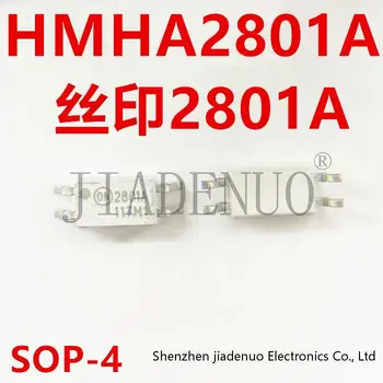 (5-10vnt)100% Naujas HMHA2801A ekrano atspausdintas 2801A SVP-4 phototransistor optocoupler chip lustų rinkinys