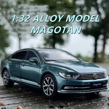 1:32 Volkswagens Magotan PASSAT Lieti Automobilio Modelį Diecast Metal Žaislinės Transporto priemonės, Automobilio Modelis, Modeliavimas, Garso, Šviesos Surinkimo Vaikų Dovanų