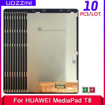 10 Vnt./Daug Huawei MatePad T8 C3 8.0 KOB2-W09 KOB2-L09 BZD-AL00 LCD Ekranas + Touch Ekranas skaitmeninis keitiklis Surinkimas Remontas T8