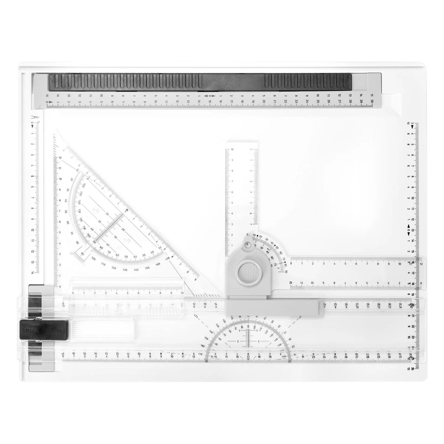 A4 formato Paveikslų Piešimo Lenta Kartografijos Platforma su Sklandžiai Kreipiamųjų Tiksliai Ženklų Funkcionalus Dizainas Pagalbinis Įrankis - 0