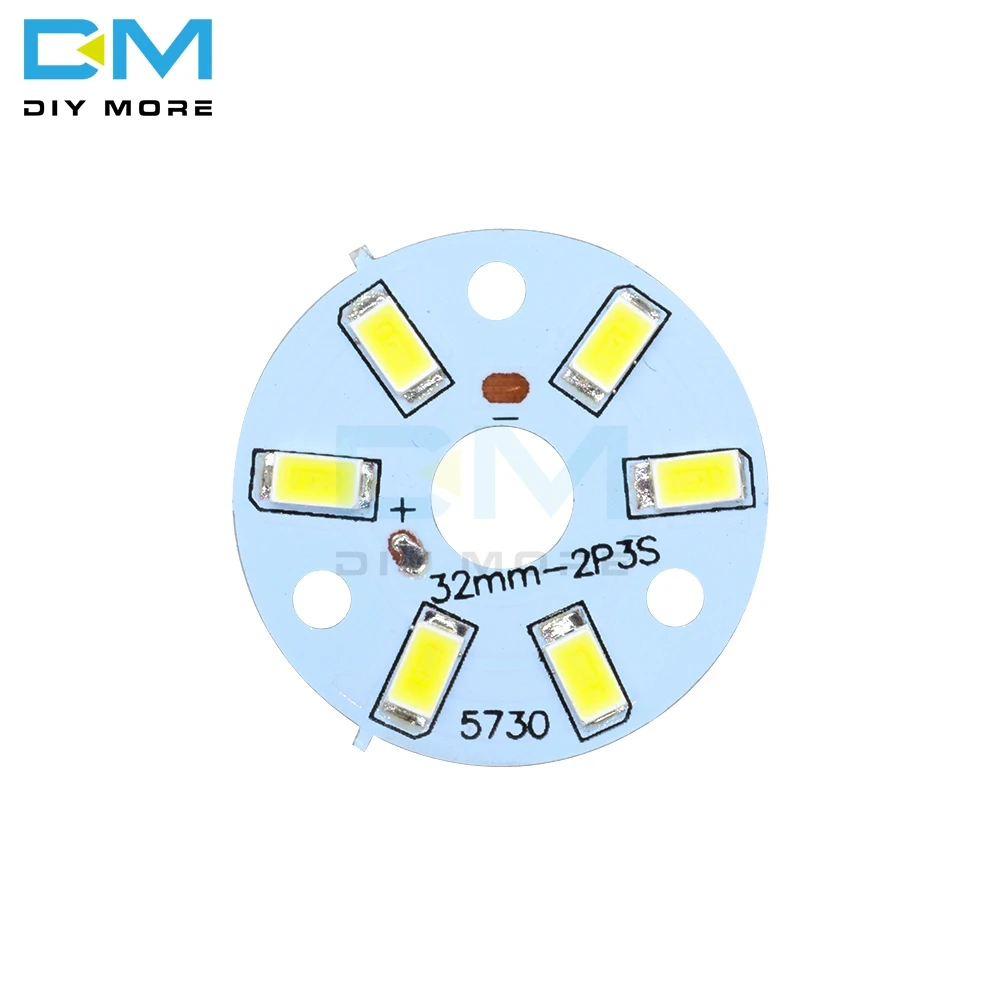 10VNT 3W 5730 Baltas LED Diodų SMD Pabrėžti Lempa Skydelyje LED Valdyba - 0