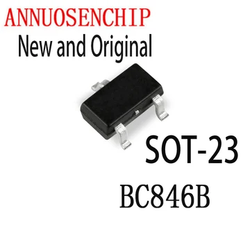 100VNT Naujas Ir Originalus SOT23 BC846B SOT 846B SMD SOT-23 1B Naujus Tranzistorius BC846B