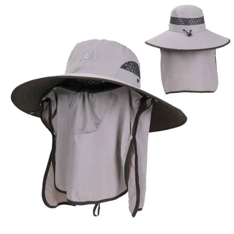 Apsaugos nuo saulės Quick Dry Anti-UV Pėsčiųjų Skrybėlę Jojimo Bžūp Žvejybos Hat Saulės Skydelis - 4