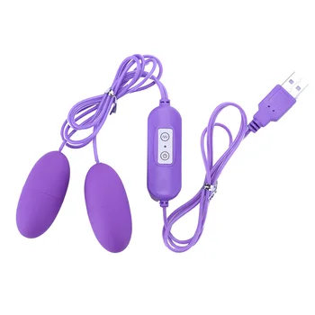12 Greičio Kulka Vibratorius, Skirtas Moterims, Analinių Žaislų, USB Vibruojantis Kiaušinėlis Erotiniai Dildo Dvigubi Vibratoriai Suaugusiųjų Sekso Žaislai