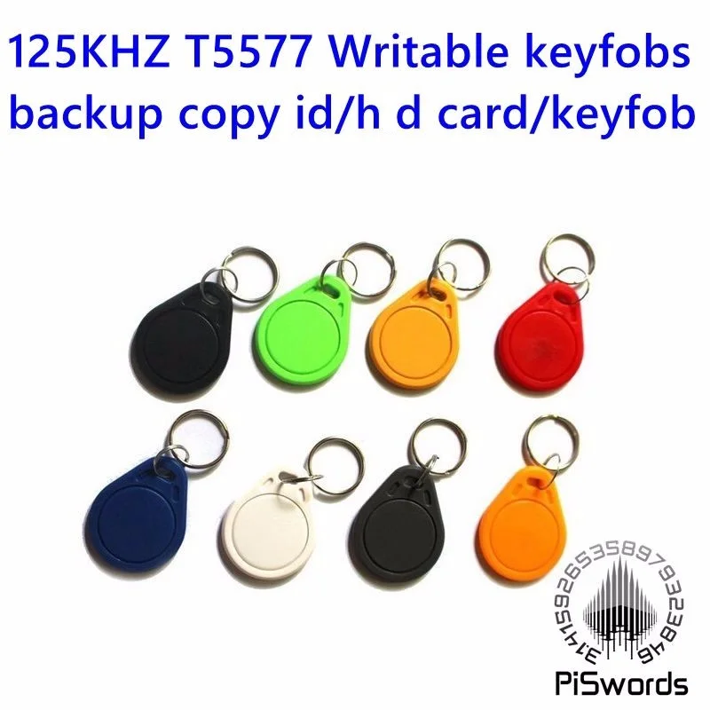 125Khz Perrašomieji Rašyti Perrašyti T5577 RDA permainingi Klavišą Žymes Keyfobs kortele Artumo Simbolinis atsarginės kopijos Dublikatas kopijuoklis - 0