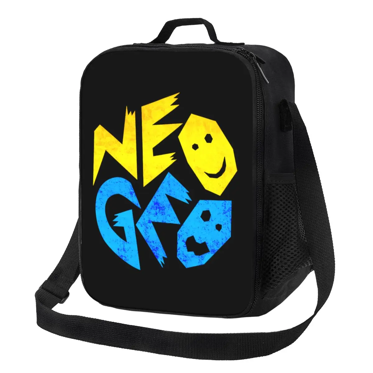 Custom Arkadinis Žaidimas, Neo-Geo Logotipą, Pietūs Maišą Moterų Šilumos Aušintuvas Izoliuoti Priešpiečių Dėžutė skirta Vaikams Mokykla - 0