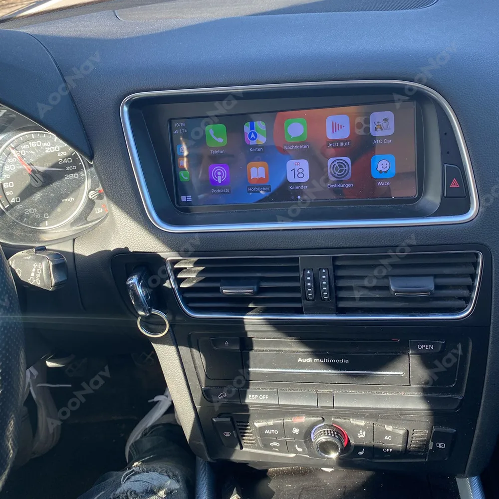 Auto Stereo GPS NavigationFor Audi Q5 2009 - 2017 Jutiklinį Ekraną, 