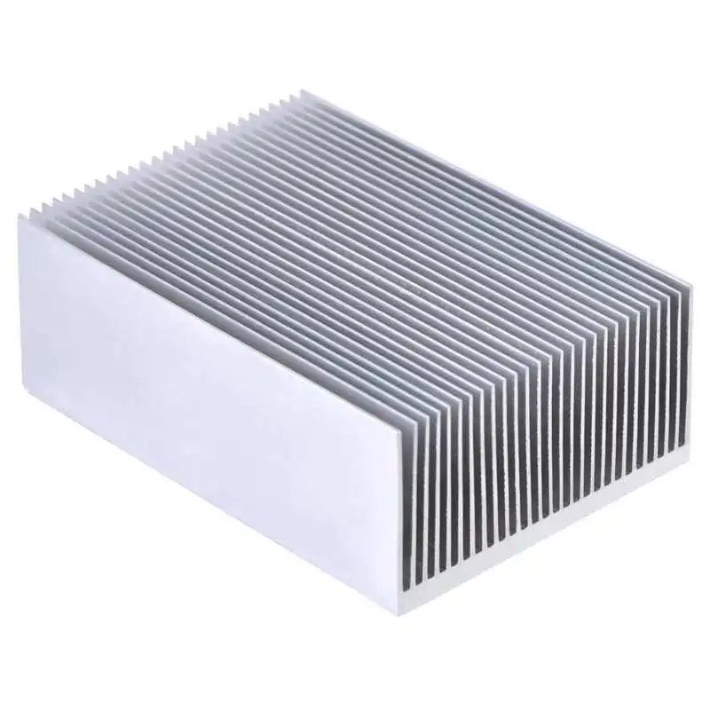 1pc Aliuminio Heatsink Šilumos Kriaukle Aušinimo Led Stiprintuvo Tranzistorius SSD Modulio 100*69*36mm Skaitmeninis Wattmeter Galia Stebėti - 1