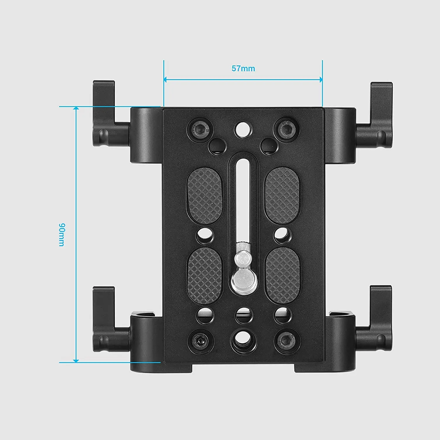 SmallRig Kameros Montavimo Plokštė Trikojo Monopodzie Montavimo Plokštė su 15mm Gnybtas prie žaibolaidžio Railblock Strypas Support / Dslr Įrenginys Narve-1798 - 4