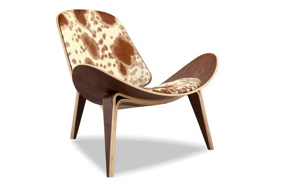 Naujas Modelis, Viena Kėdė, Sofa Kambarį Ins Kūrybos Lounge viešbutis sofa-lova, kėdės Šiaurės Shell Kėdė - 2