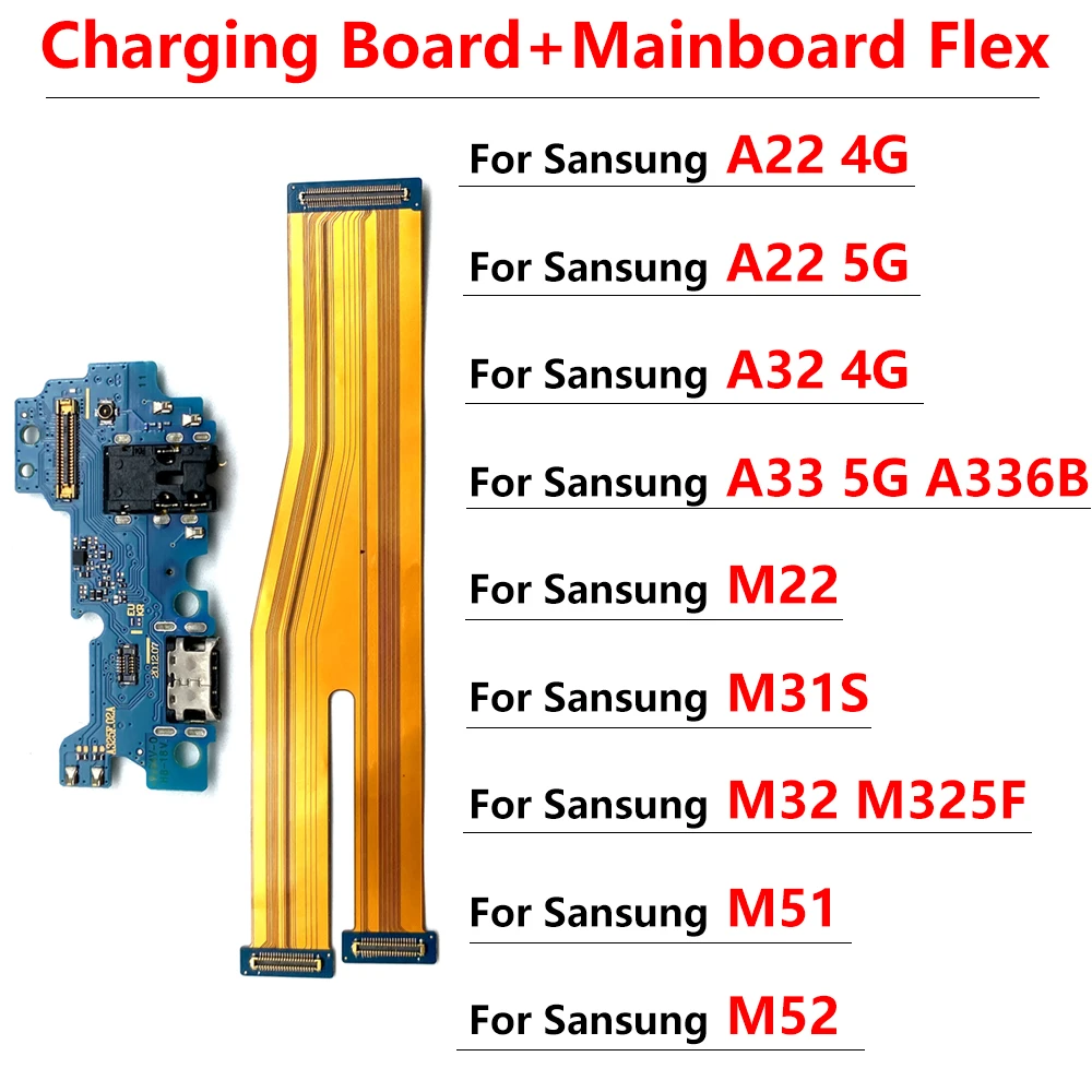 Naujas USB Įkroviklis Dokas Plug Jungtis Įkrovimo Valdybos FLex Kabelis Samsung 