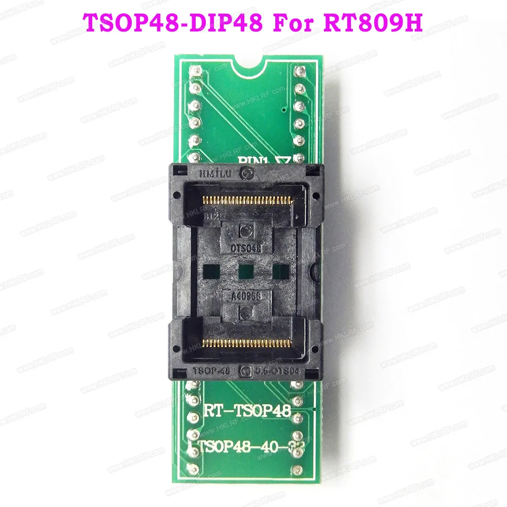 TSOP48 į DIP48 Adapteris TSOP48 Bandymo Adapterio Lizdas, 0.5 mm Pikis RT809F RT809H USB Programuotojas - 0