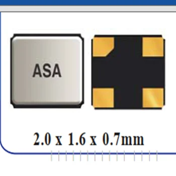 (1PCS) ASA-10.240/10.245/11.0592/11.2896/12.000/12.288/12.800/13.000 MHZ-L-T 2.0 MM*1.6 MM CMOS KRISTALŲ LAIKRODŽIŲ OSCILIATORIAI