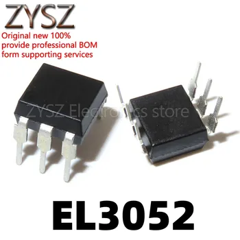 1PCS EL3052 in-line DIP6 10ma/600V SCR ratai optocoupler juoda