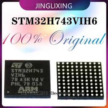 1pcs/daug Naujos Originalios STM32H743VIH6 TFBGA-100 32-bitų Arm Cortex-M7 480MHz Mcu Sandėlyje