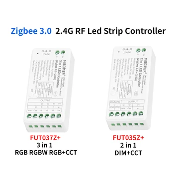2.4 G RD Led Juostos Valdiklis DC12-24V FUT035Z+2in1/FUT037Z+3in1+Zigbee 3.0 Vienos Spalvos Dviguba Balta RGB RGBW RGB+BMT LED Lempos