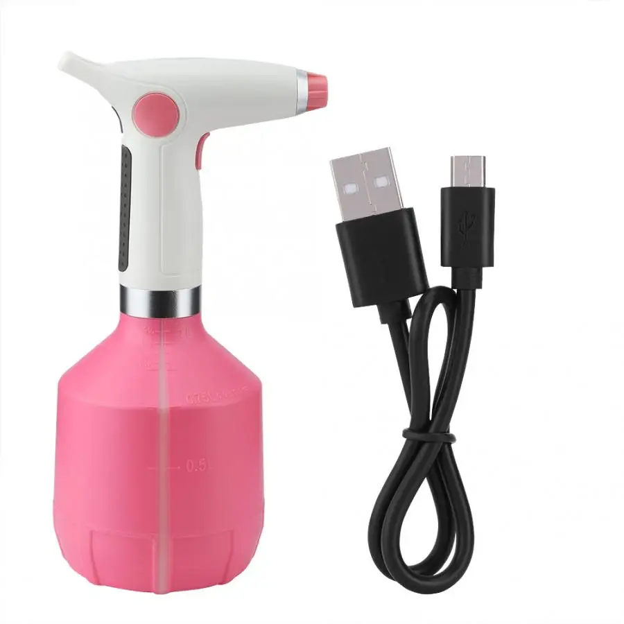 USB Įkrovimo Elektra Purškimo Butelis, Laistymo Puodą Priemonė, skirta Gėlių, Augalų Vanduo Gali Sodas Elektros Dušo Laistymo - 2