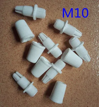 20sets M10 lampholder vielos sagtis lempos laikiklis Varžtas Vielos gripper lempose Maitinimo kabelis sagtis liustra plastiko įrašą 007