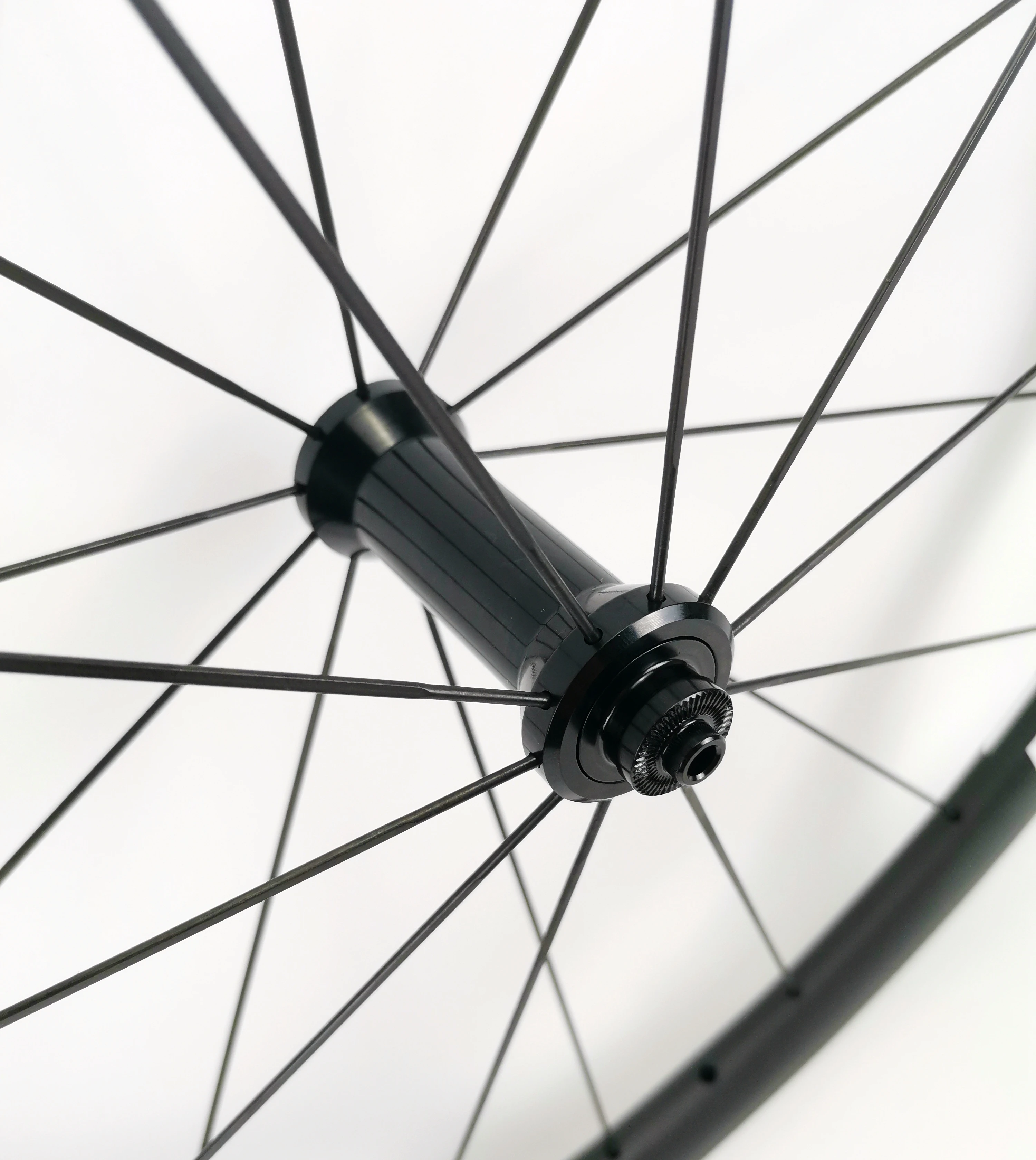 EVO whtie logotipas 38mm gylis kelio dviračiu anglies ratų 25mm pločio kniedė, skirta/ vamzdinės dviračių anglies aširačio 3K matinis su pasirinkta, šakotuvai - 4
