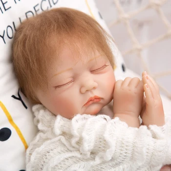 22inch Lėlės Reborn Rinkinio Naujagimis Miega Baby Soft Touch Nebaigtų Unpainted Lėlės Dalys 