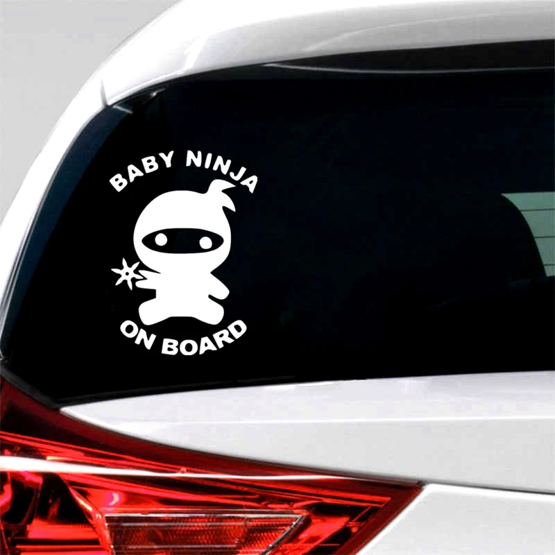 30412# Įvairių Dydžių automobilių lipdukas kūdikių ninja laive automobilio lipdukas vandeniui lipdukai ant automobilių, sunkvežimių bamperio galinio lango vinilo die cut - 2