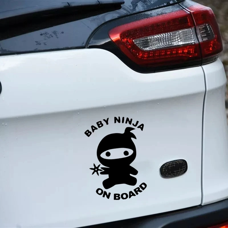 30412# Įvairių Dydžių automobilių lipdukas kūdikių ninja laive automobilio lipdukas vandeniui lipdukai ant automobilių, sunkvežimių bamperio galinio lango vinilo die cut - 5