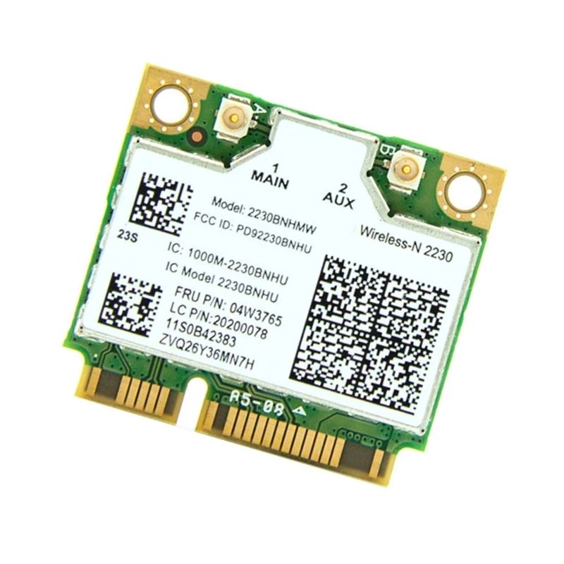 Mini PCIe Nešiojamas Adapteris 2230 2230BNHMW Belaidžio Wifi Kortelės BT4.0 04W3765 lenovo Y400 Y500 Y410P E431 E430 E530 - 4