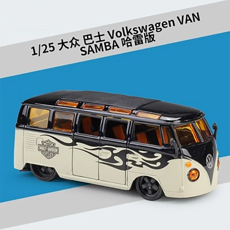 Diecast Maisto 1:25 Volkswagen Autobusų Vabalas Golfo Modifikuotų Edition 24 Lydinio Gatavo Modelio Surinkimo Žaislą Dovanų - 1