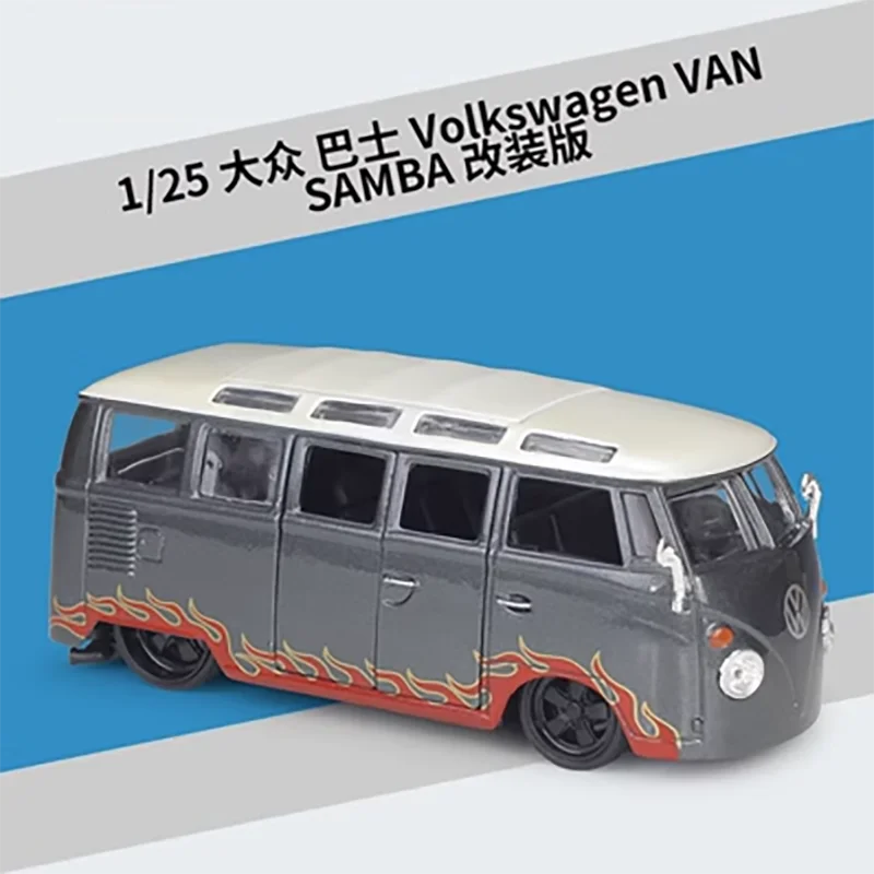 Diecast Maisto 1:25 Volkswagen Autobusų Vabalas Golfo Modifikuotų Edition 24 Lydinio Gatavo Modelio Surinkimo Žaislą Dovanų - 3