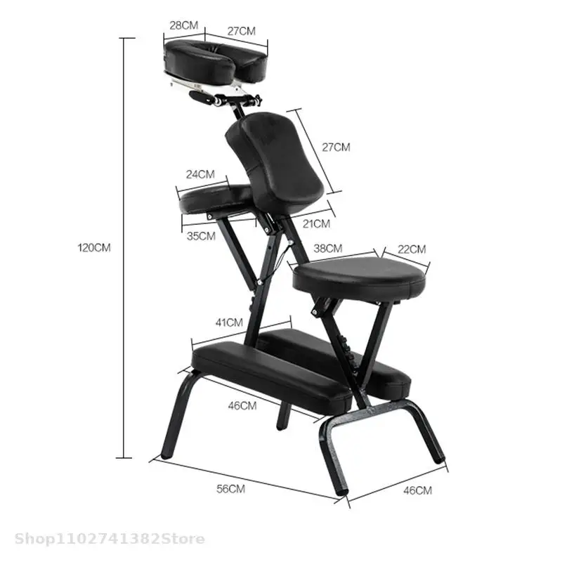 Salonas Sulankstomos kėdės Aukščio Tatuiruotė Grandymo Kėdė, sudedamas masažo kėdė nešiojamų tatuiruočių kėdė lankstymo grožio lova salonas - 1