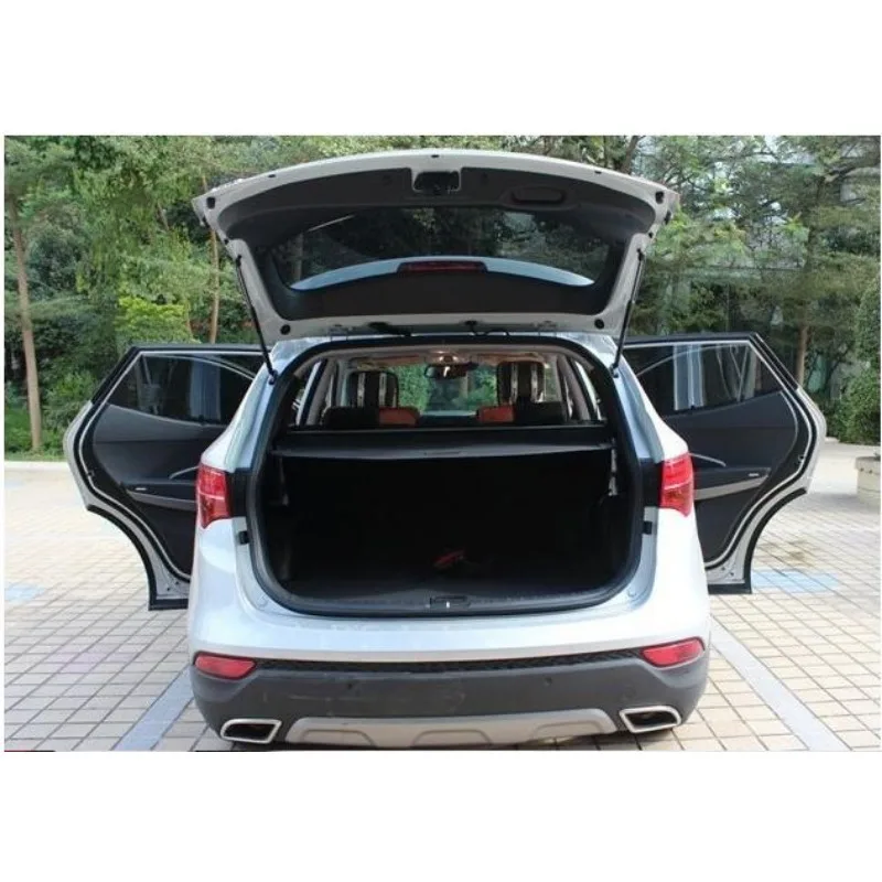 Aukštos kokybės Hyundai Santa Fe Sport IX45 2013 2014 2015 2016 2017 2018 - 2022 Atgal kamieno security shield dangtis juoda - 0