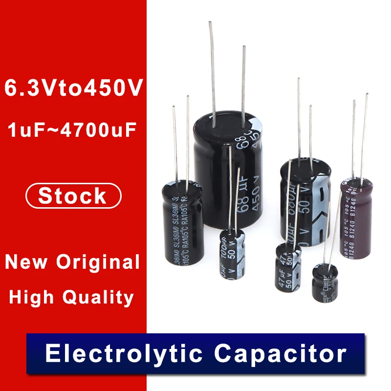 10VNT Higt kokybės 400V22UF 13*21mm 22UF 400V 13*21 Elektrolitinius kondensatorius - 0