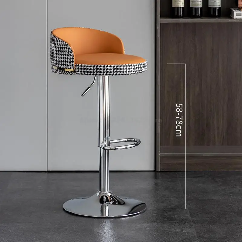 Dizaineris Counter Kėdės, Virtuvės Odos sudaro Kėdės, Virtuvės Metalo Counter Aukščio Baro Kėdės Cadeiras De Baldų komplektus YYY20XP - 3