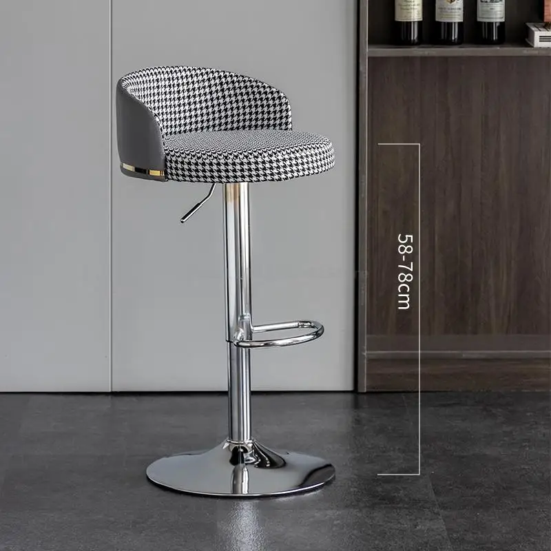 Dizaineris Counter Kėdės, Virtuvės Odos sudaro Kėdės, Virtuvės Metalo Counter Aukščio Baro Kėdės Cadeiras De Baldų komplektus YYY20XP - 4
