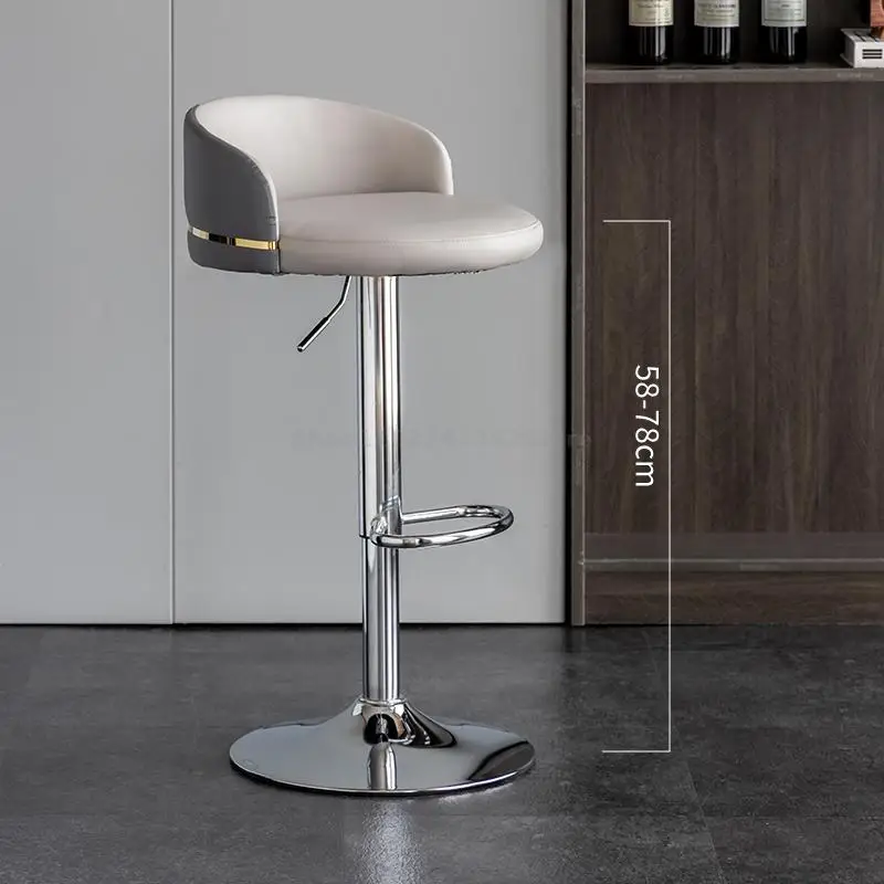Dizaineris Counter Kėdės, Virtuvės Odos sudaro Kėdės, Virtuvės Metalo Counter Aukščio Baro Kėdės Cadeiras De Baldų komplektus YYY20XP - 5
