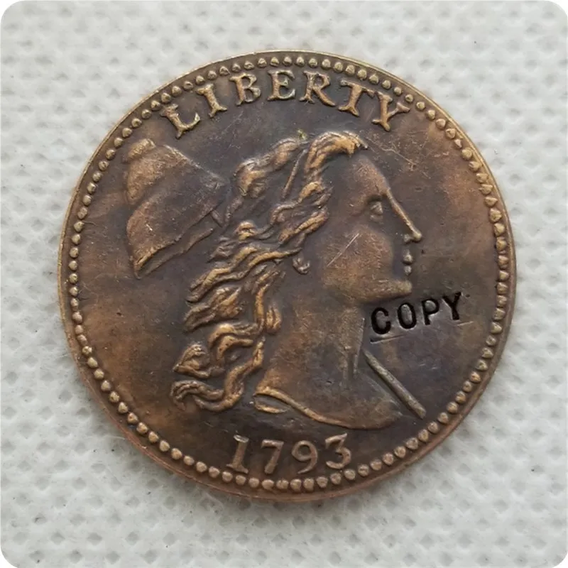 1793,1794,1795,1796 LAISVĖS BŽŪP Didelis Centų Monetos KOPIJA progines monetas-monetos replika medalis monetų kolekcionieriams - 1