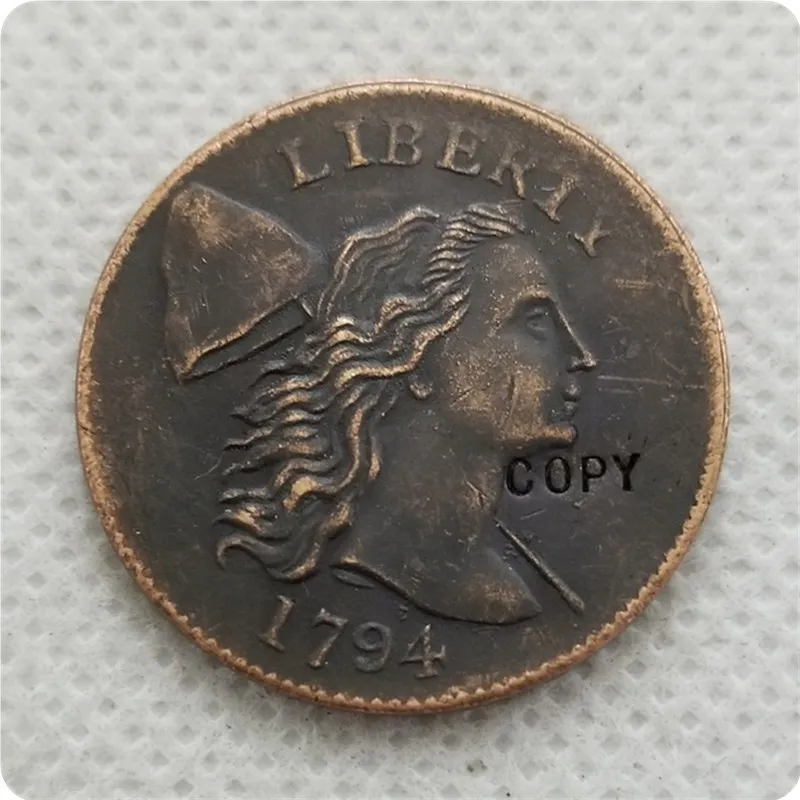 1793,1794,1795,1796 LAISVĖS BŽŪP Didelis Centų Monetos KOPIJA progines monetas-monetos replika medalis monetų kolekcionieriams - 2