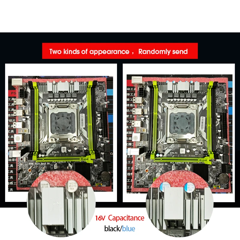 JINGSHA X79 D Plokštę Rinkinys su Xeon E5-2667 V2 CPU LGA2011 combo 2*4 = 8 GB 1 600mhz Atmintis DDR3 RAM KIT - 5