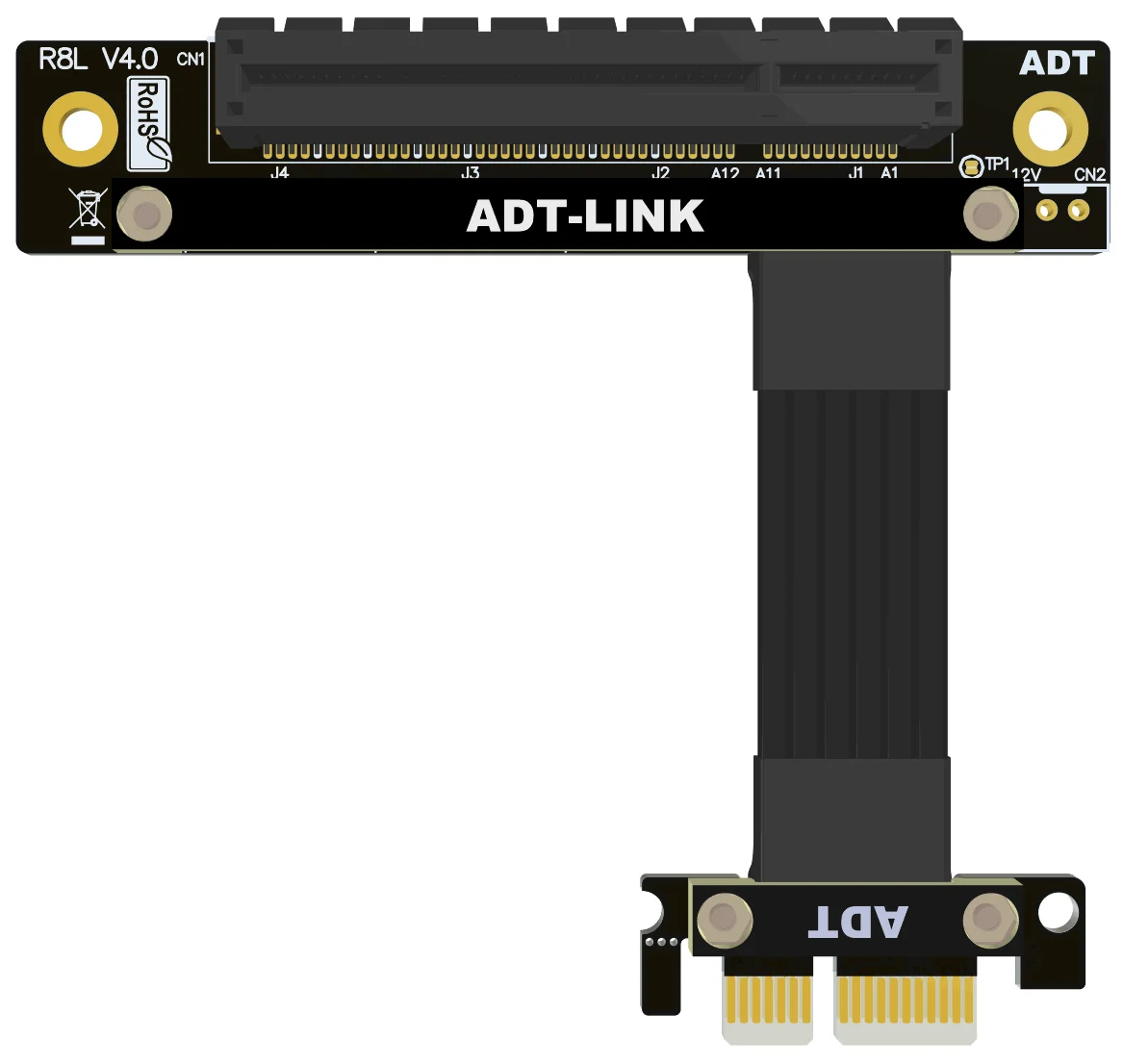 2021 Naujų 4.0 PCI-E x8 prailginimo Laido Adapteris x1 Paramos Tinklo plokštė Kietasis Diskas Vaizdo plokštė VDA Tiesioginio Pardavimo - 4