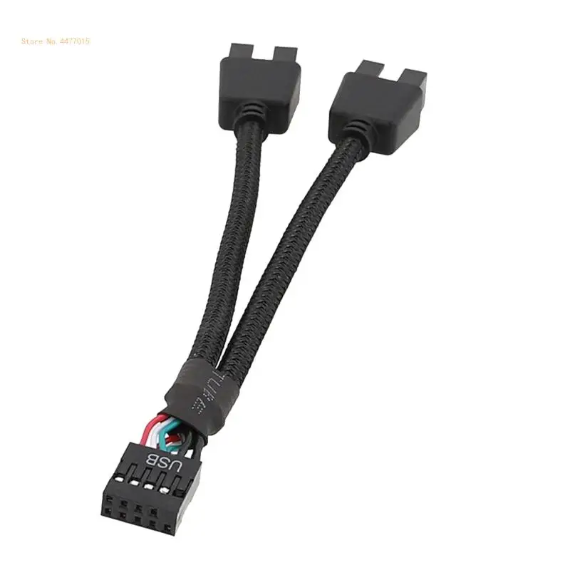 9Pin USB Header Moterų nuo 1 iki 2 metų Vyras ilgiklis Kortelės Darbalaukio 9-Pin USB HUB USB 2.0 9 Pin Jungties Adapteris Uosto Dropshipping - 0