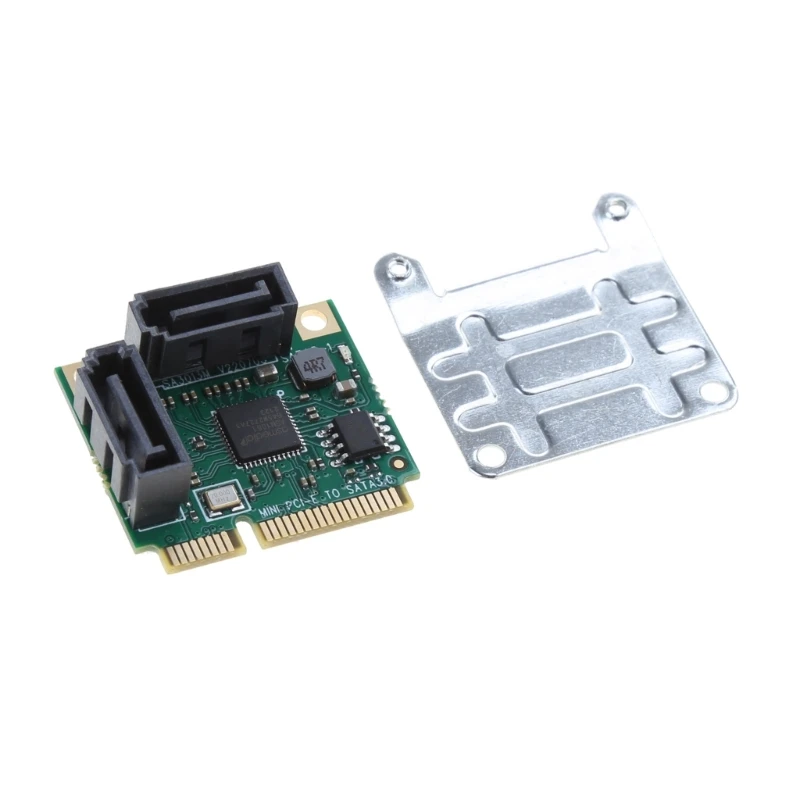 Mini PCI-E, SATA3 Plėtros Kortelę ar 2 Prievadai SATA3.0 Kietojo Disko Adapteris Extender 