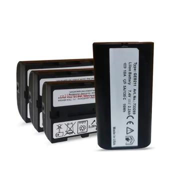 4PCS Aukštos Kokybės Naujas GEB211 GEB212 Li-ion 2.2 Ah baterija ATX1200 RX1200 GPS1200 GRX1200 GPS