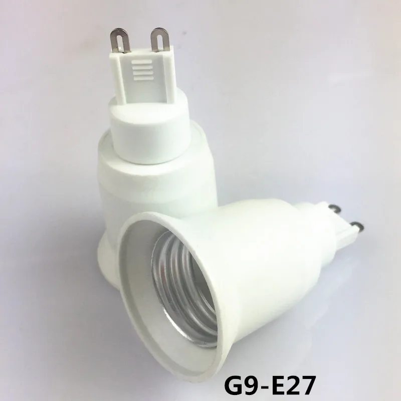 G9 Į E27 Lizdo Pagrindo Halogeninės CFL Lemputės, Lempos Adapteris Keitiklis Turėtojas STTA889 - 0