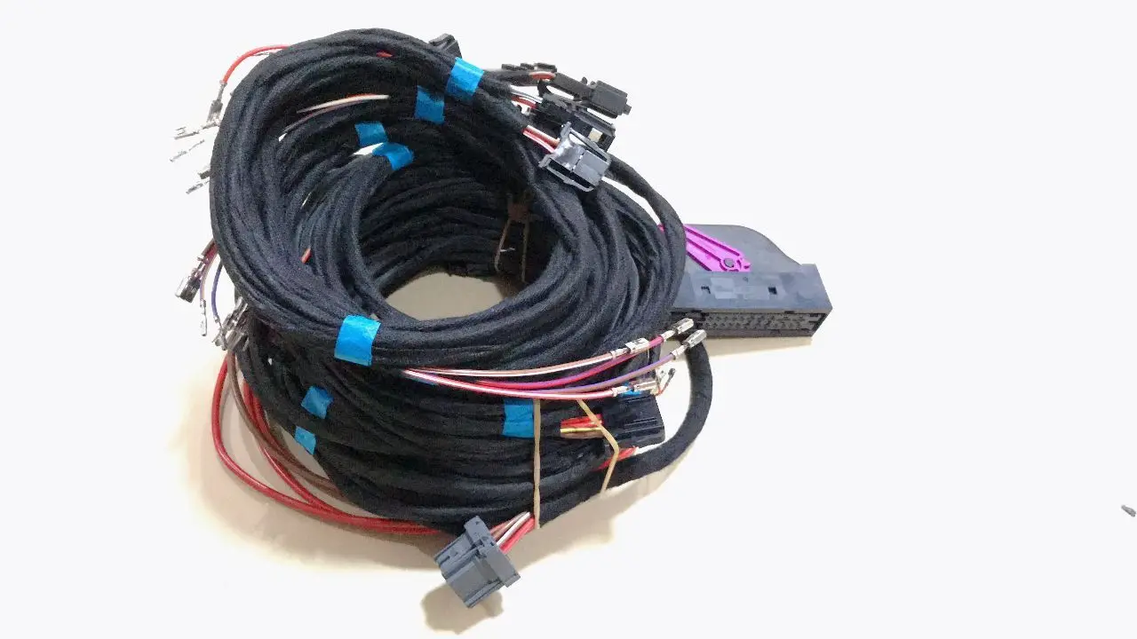 Automobilių Ethernet Įdiegti Atnaujinimą Dynaudio System akustika Laidus pajungti Kabelį VW Passat, B8.5 Passat B8.5PA - 0
