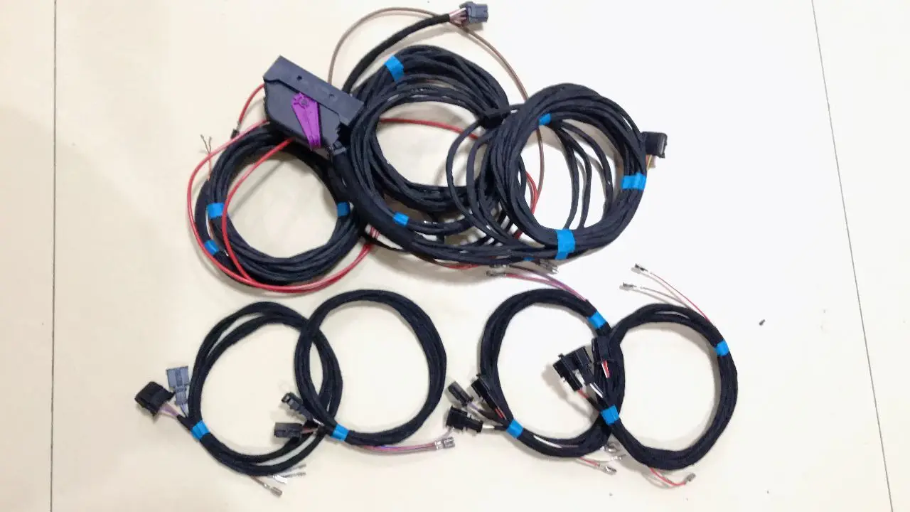 Automobilių Ethernet Įdiegti Atnaujinimą Dynaudio System akustika Laidus pajungti Kabelį VW Passat, B8.5 Passat B8.5PA - 1