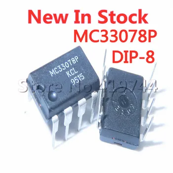 5VNT/DAUG MC33078P MC33078PG MC33078 DIP-8 Dual Veiklos Stiprintuvo Sandėlyje NAUJAS originalus IC