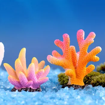 5vnt Koralų Miniatiūriniai Akvariumo Žuvų Bakas Vandenyno Papuošti 