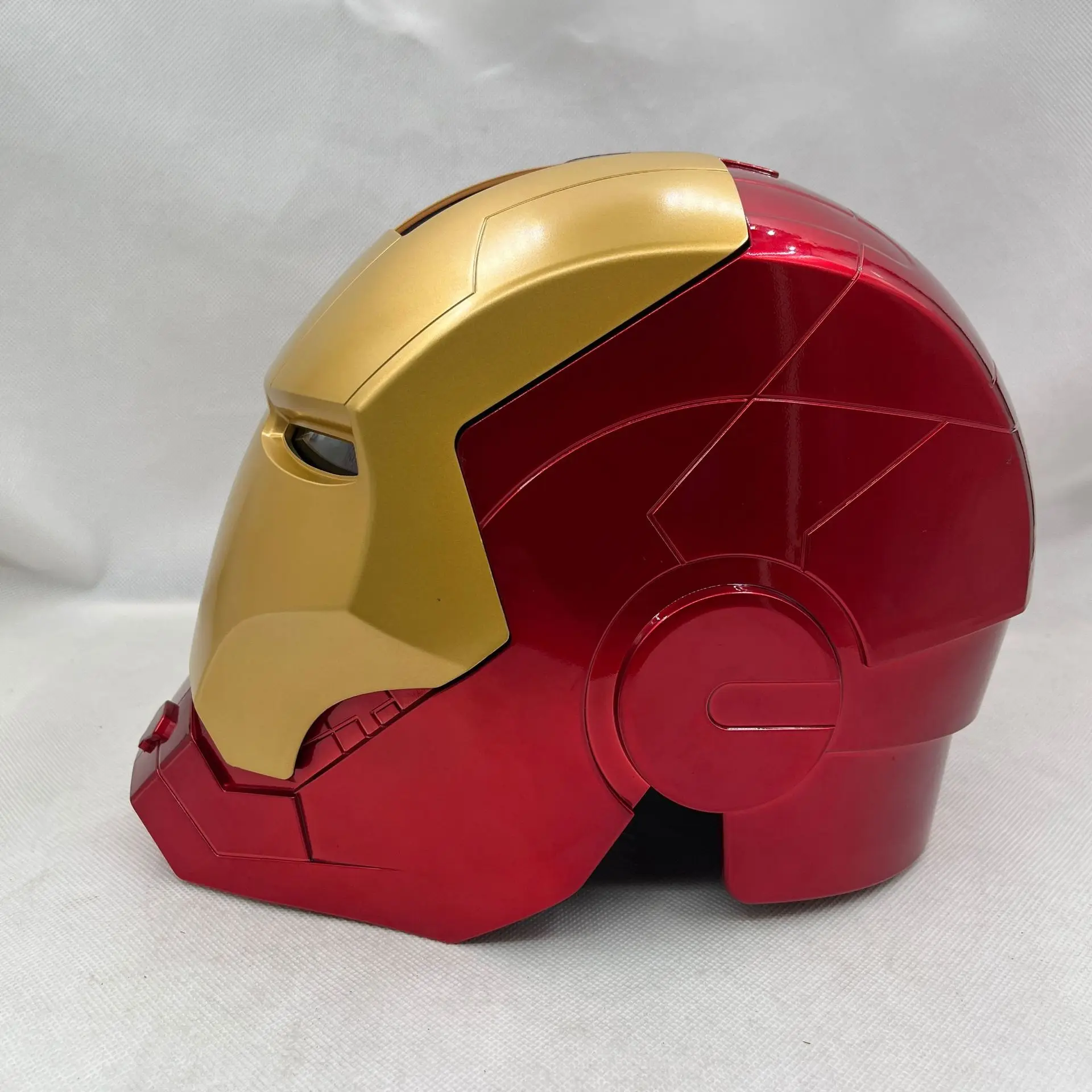 55-65cm Marvel Keršytojas Geležinis Žmogus Šalmas Cosplay 1:1 Šviesos diodų (Led) Ironman Kaukė PVC Veiksmų Skaičius, Žaislai Vaikams Gimtadienio Dovanos - 1