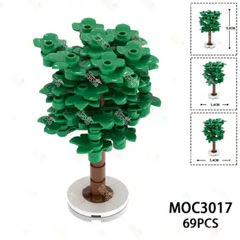 69PCS Medžio Modelio Kūrimo Blokai 