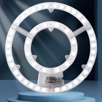 72W Balta LED Lubų Šviesos Šaltinio Modulis SMD Len Akių apsauga Baltos spalvos 220V, 50/60Hz Kambario Lempos Pakeitimas Sandėlio patvirtinimo
